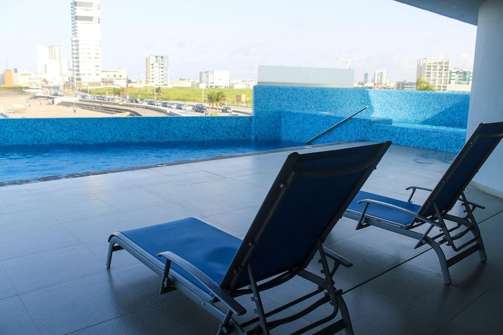 Hotel Punta Azul Veracruz Bagian luar foto