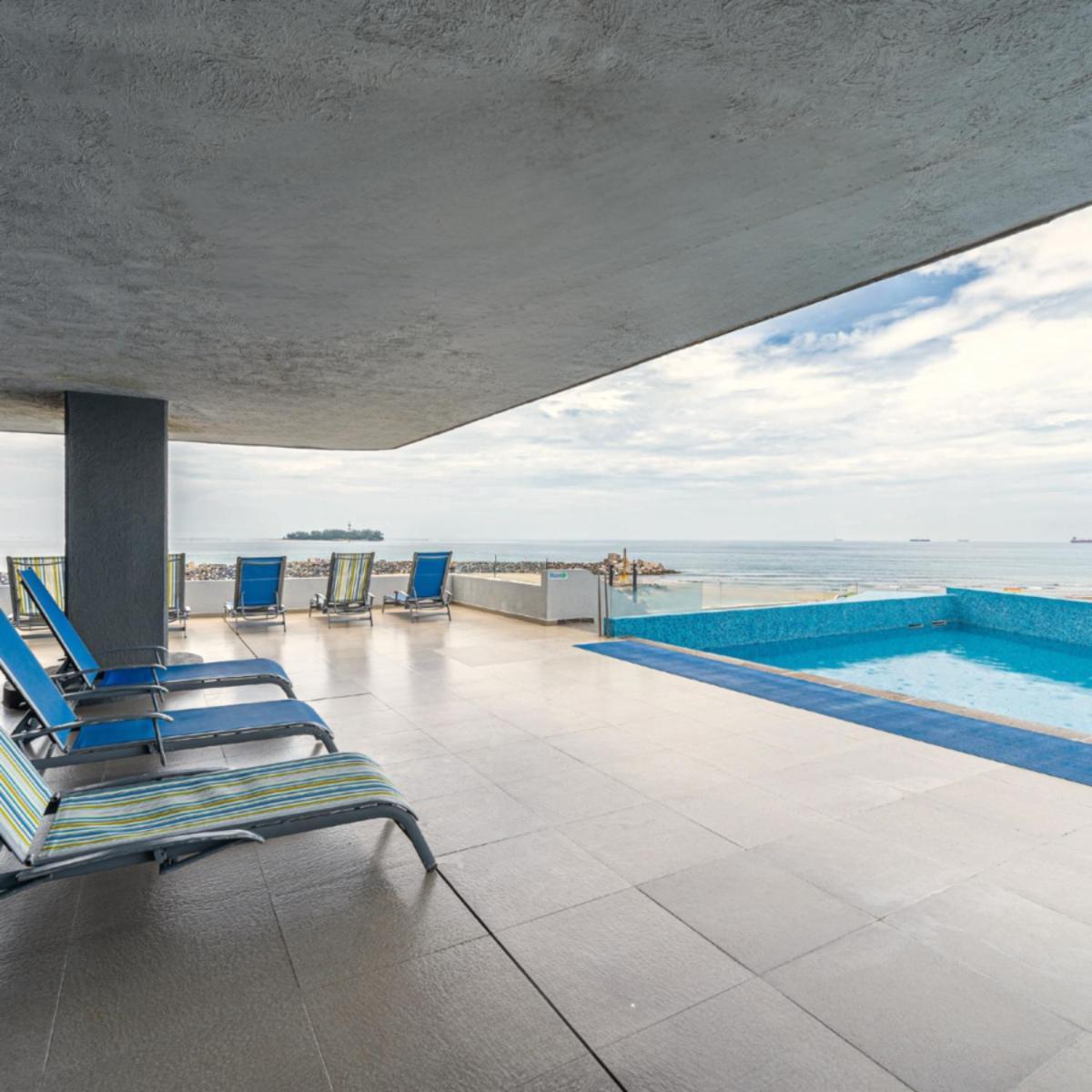 Hotel Punta Azul Veracruz Bagian luar foto